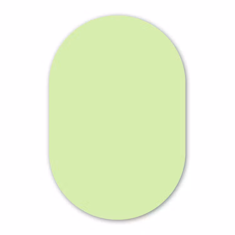Forexbild Oval - Hell – Limette – Grün — 1