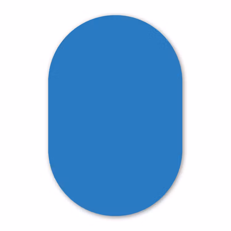 Forexbild Oval - Royal – Blue – Blau — 1