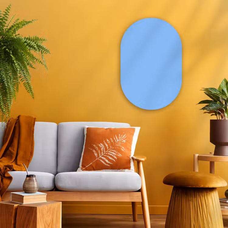 Forexbild Oval - Sky – Glow – Blau — 2