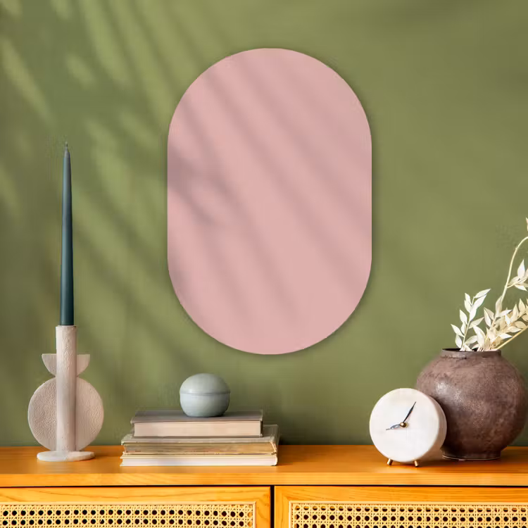 Forexbild Oval - Soft – Blush – Rosa — 3