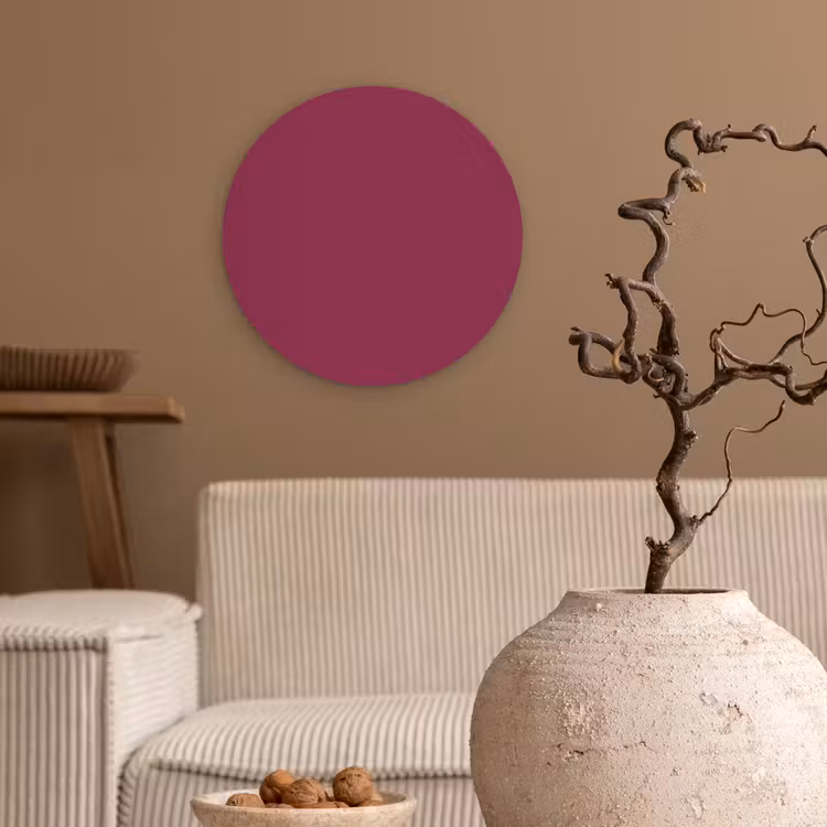 Forexbild Rund - Deep – Himbeere – Rot — 2