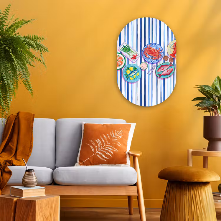 Forexbild Oval - Meeresfrüchte – Essen – Bunt — 2