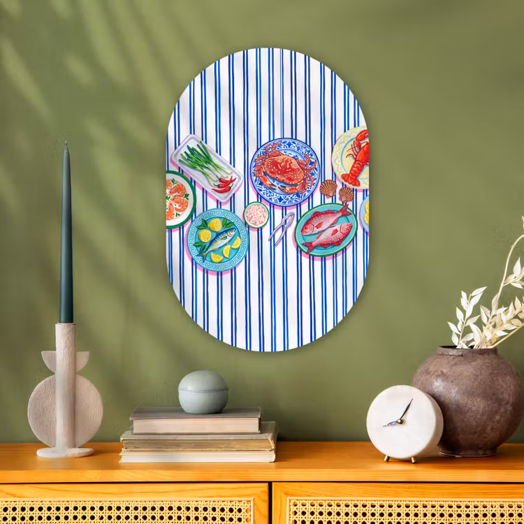 Forexbild Oval - Meeresfrüchte – Essen – Bunt — 3