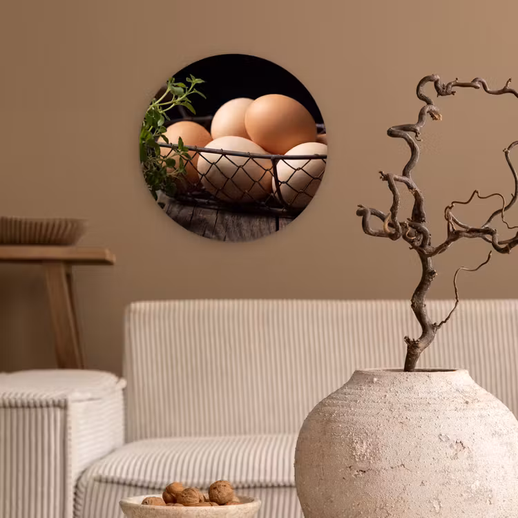Forexbild Rund - Eier – Korb – Essen — 2
