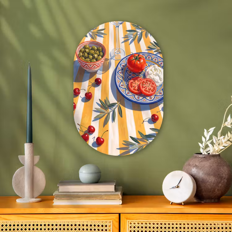 Forexbild Oval - Obst – Gemüse – Kunst — 3