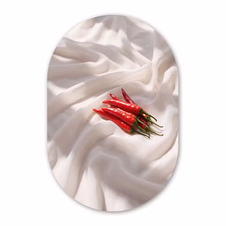 Forexbild Oval - Pfeffer – Rot – Essen — 1