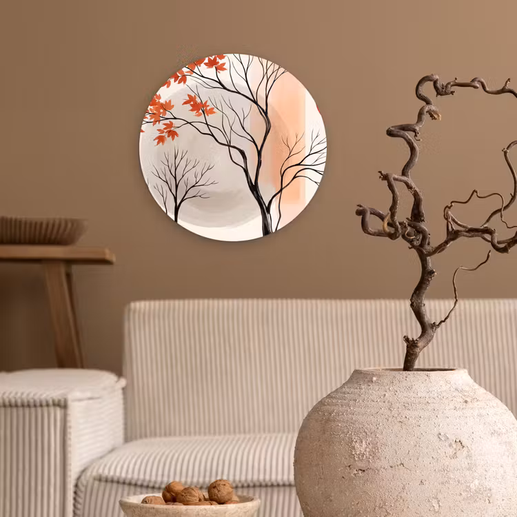 Forexbild Rund - Baum – Rot – Abstrakt — 2