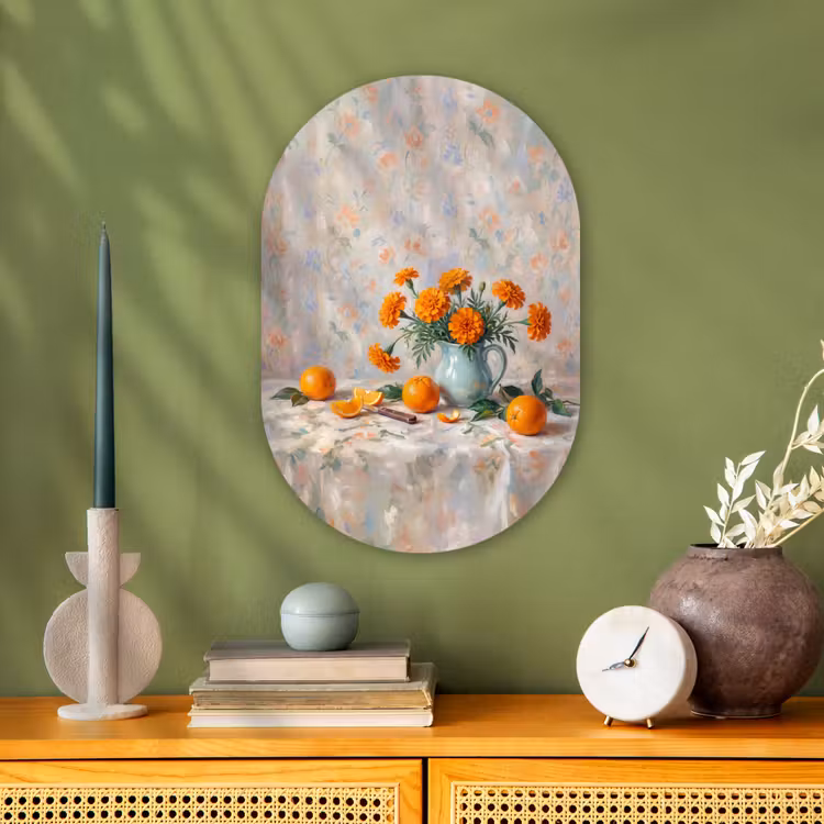 Forexbild Oval - Essen – Orange – Kunst — 3