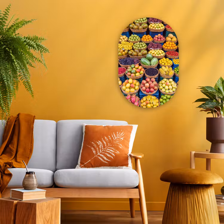 Forexbild Oval - Obst – Markt – Bunt — 2