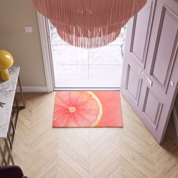 Fußmatte - Grapefruit - Rosa - Lebendig — 4