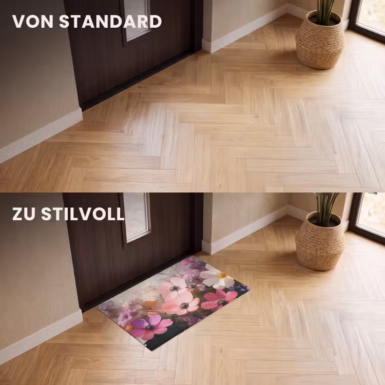 Fußmatte - Blumen - Bunt - Blühend — 3