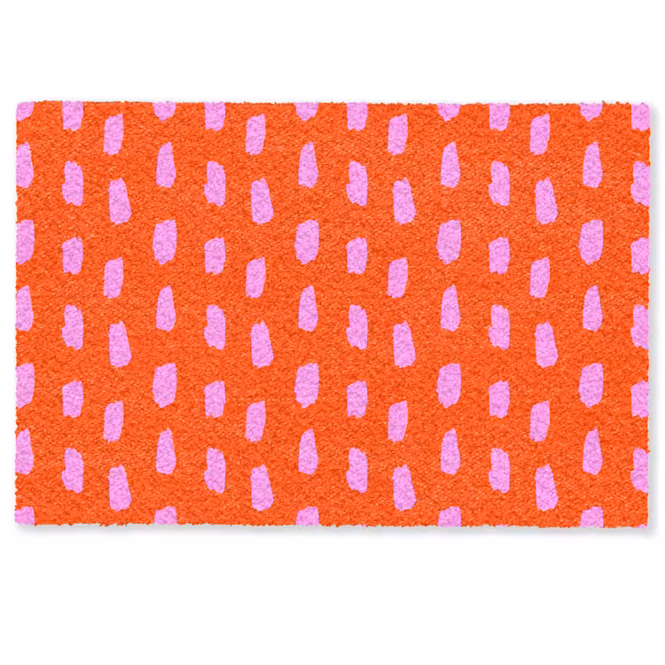 Fußmatte - Farbe - Rosa - Rot — 1