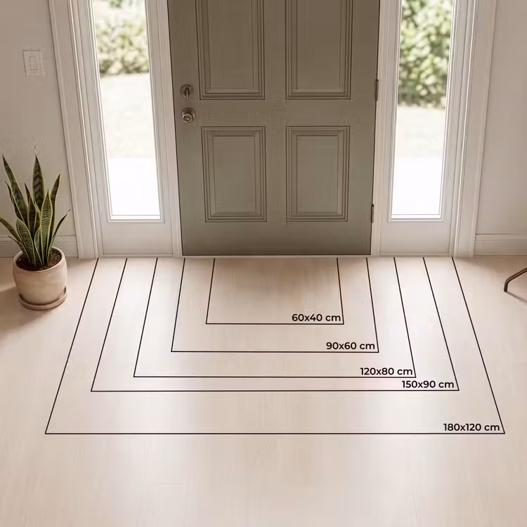 Fußmatte - Kugeln - Muster - Rosa — 5