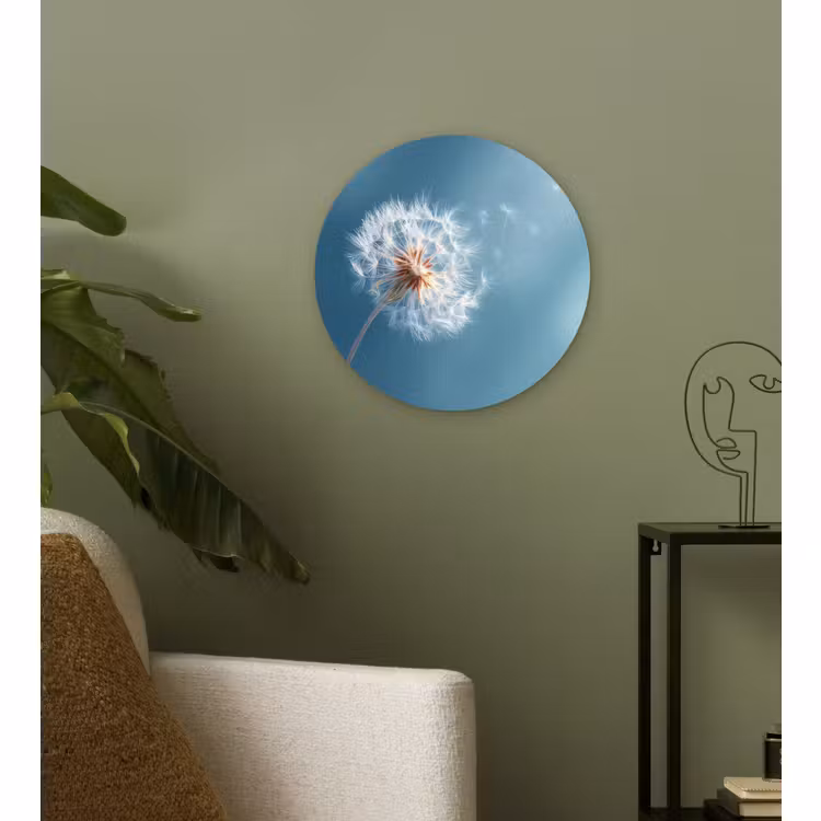 Forexbild Rund - Löwenzahn - Wind - Blau — 3