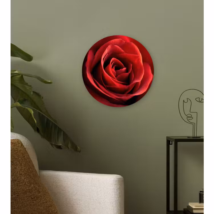 Forexbild Rund - Rot - Rose - Romantisch — 3