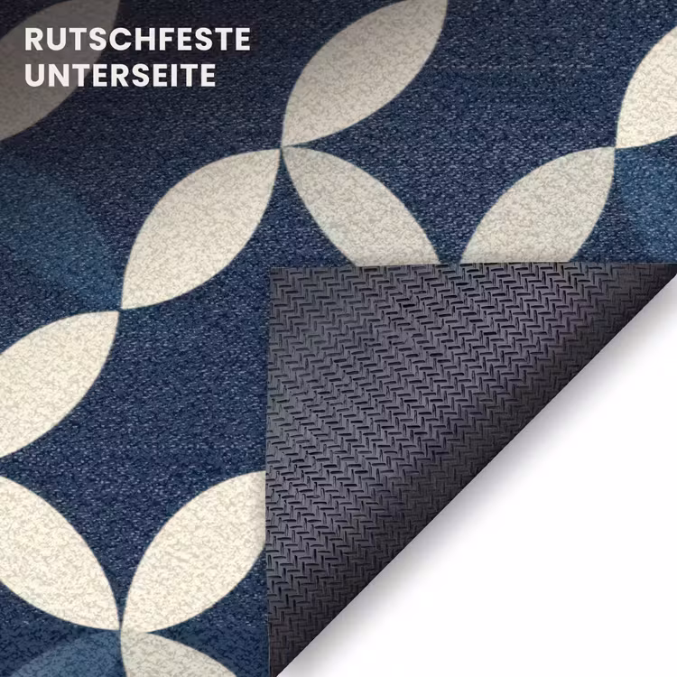 Fußmatte - Abstrakt - Muster - Blau — 6