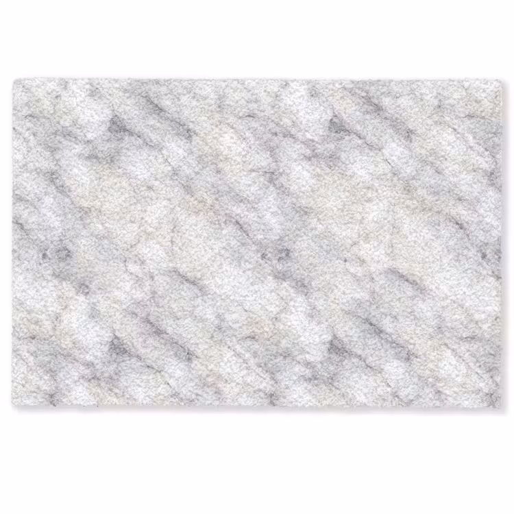 Fußmatte - Grau - Marmor - Detailliert — 1