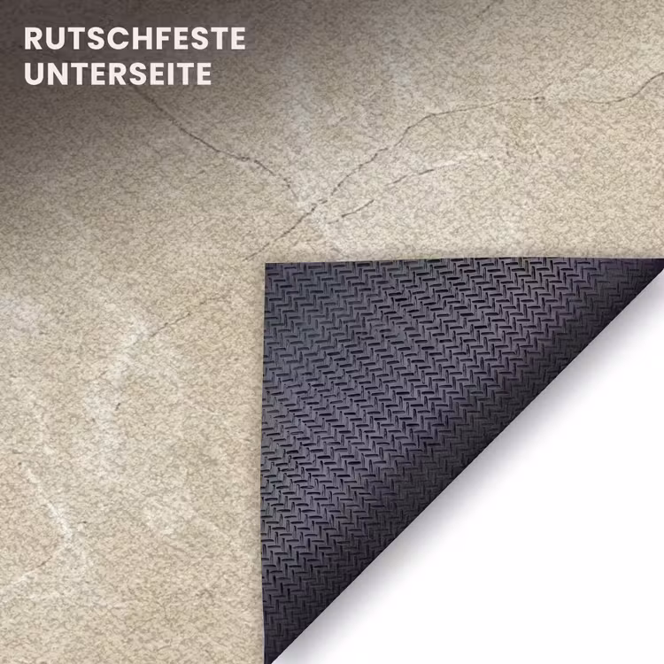 Fußmatte - Hellbeige - Marmor - Diffusionsäderung — 6