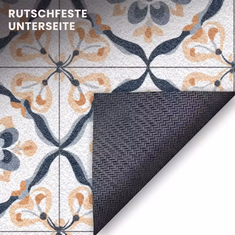Fußmatte - Blattform - Muster - Farbenfroh — 6