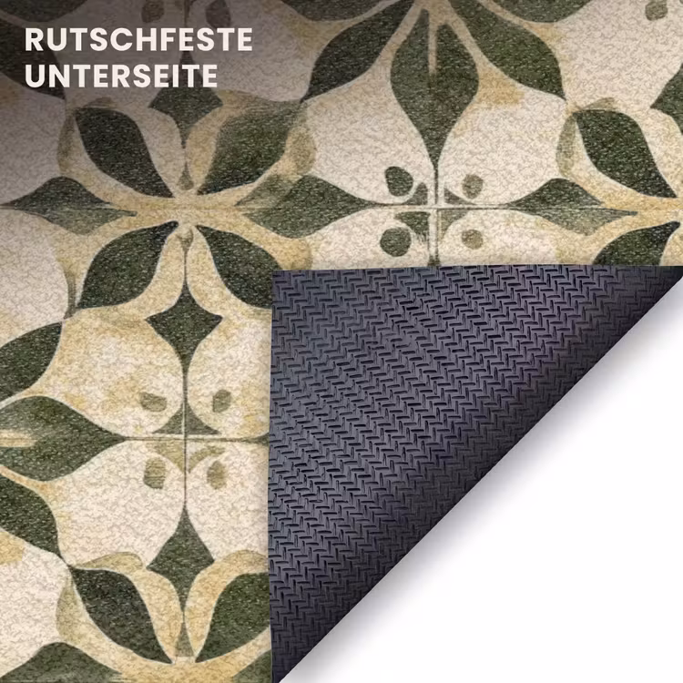 Fußmatte - Fliese - Muster - Grün — 6