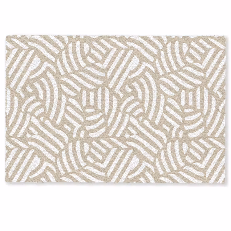 Fußmatte - Abstrakt - Modern - Beige — 1