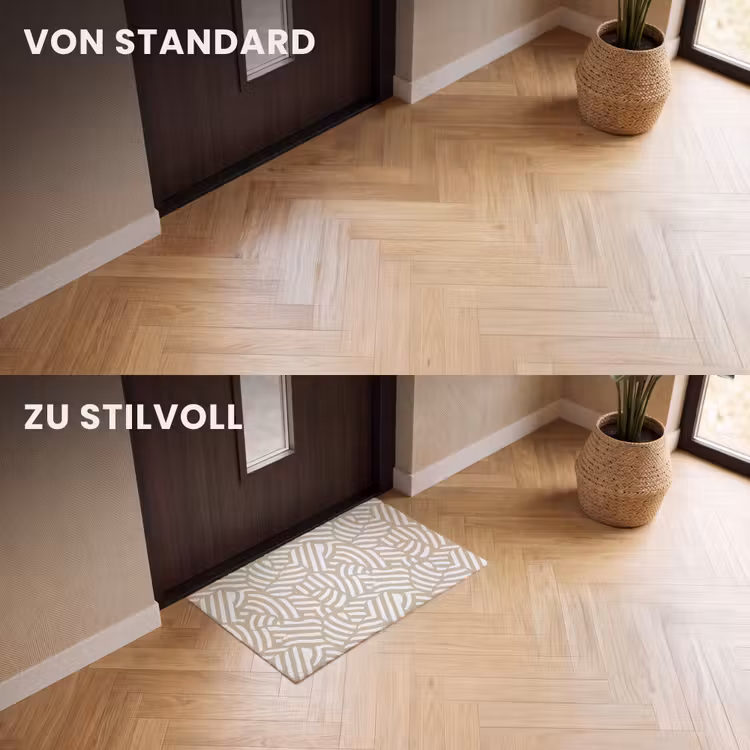 Fußmatte - Abstrakt - Modern - Beige — 3