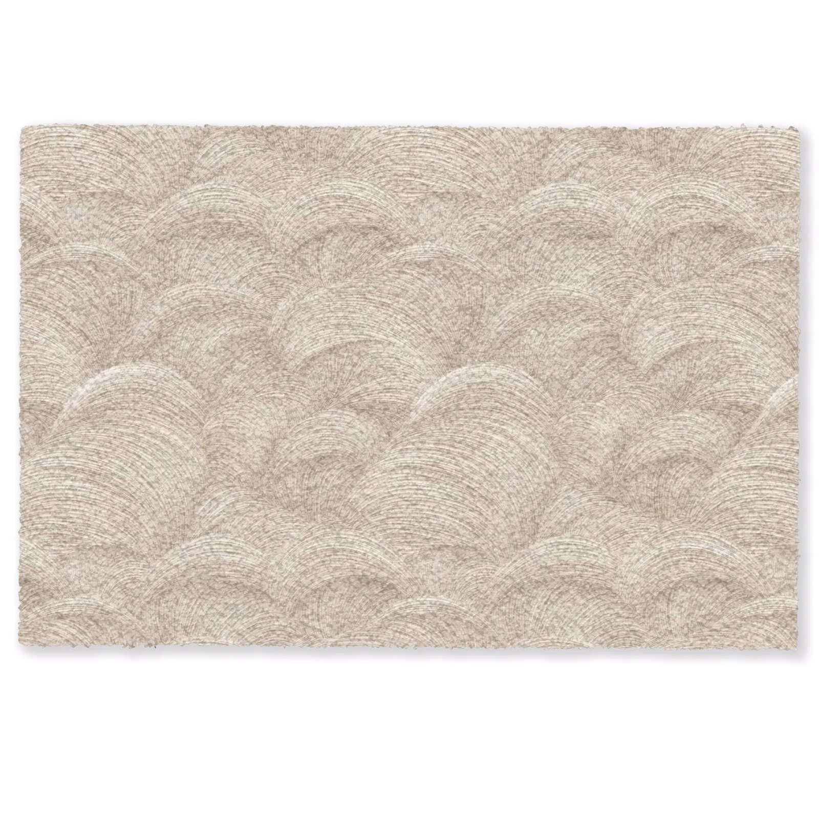 Fußmatte - Bögen - Muster - Beige — 1