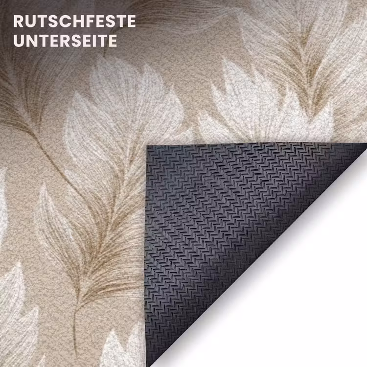 Fußmatte - Botanisch - Muster - Beige — 6