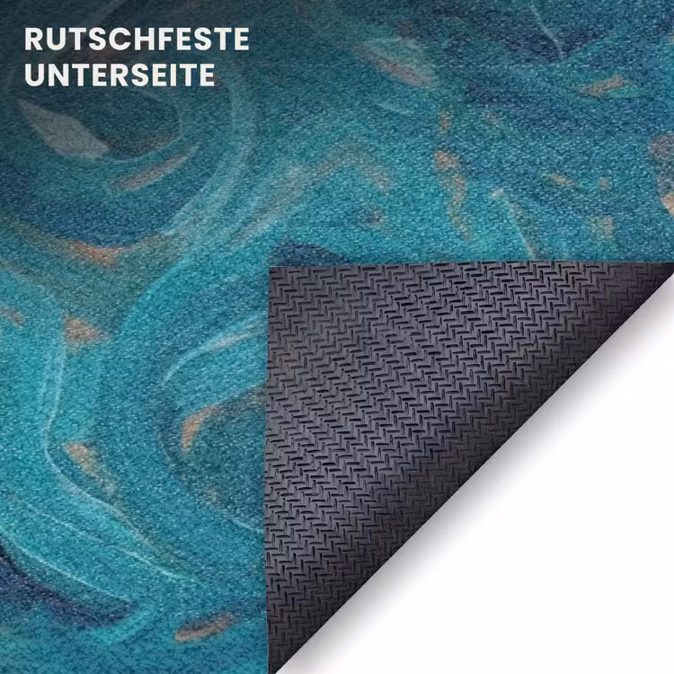 Fußmatte - Hochformat - Klassisch - Blau — 6