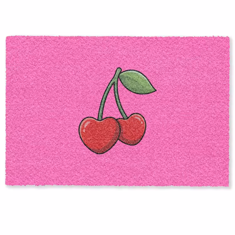 Fußmatte - Kirsche - Rosa - Obst — 1