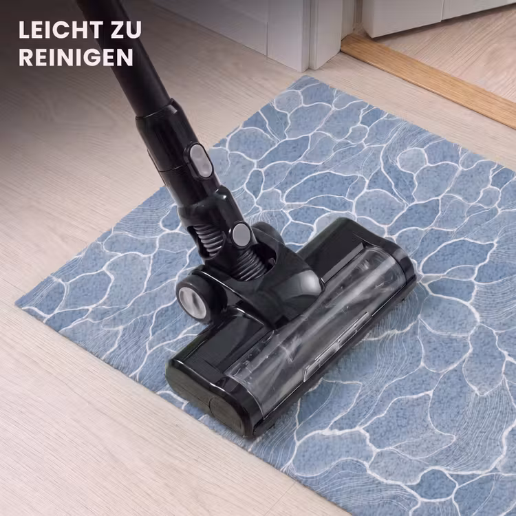 Fußmatte - Abstrakt - Blau - Blätter — 9