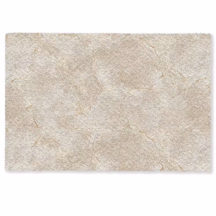 Fußmatte - Hellbeige - Marmor - Adern — 1