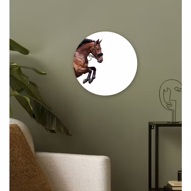 Forexbild Rund - Pferd - Springen - Modern — 3
