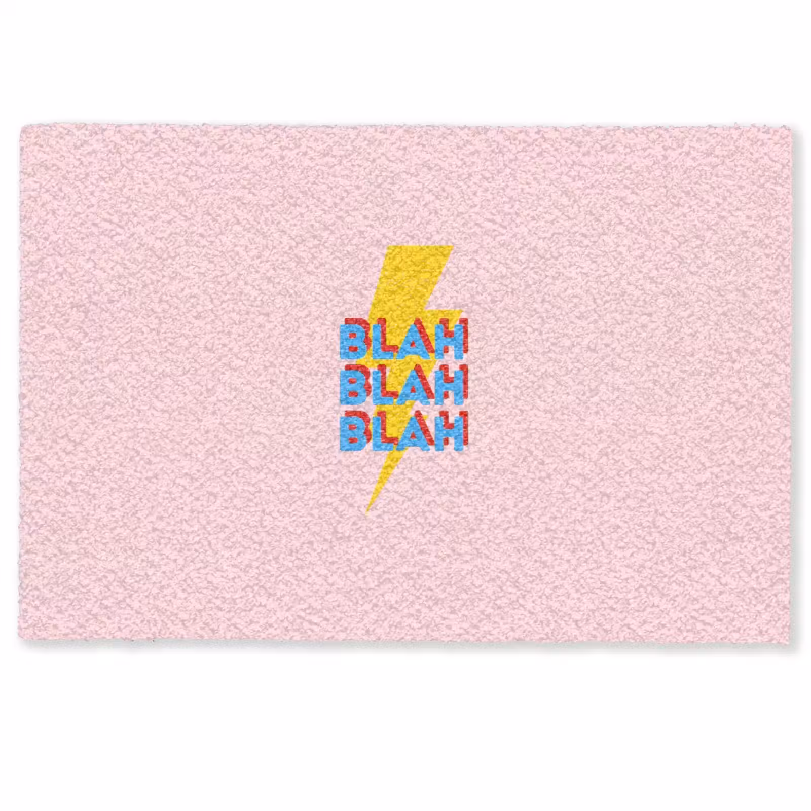 Fußmatte - Blah - Blitz - Rosa — 1