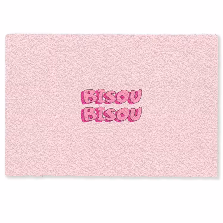 Fußmatte - Bisou - Rosa - Schatten — 1