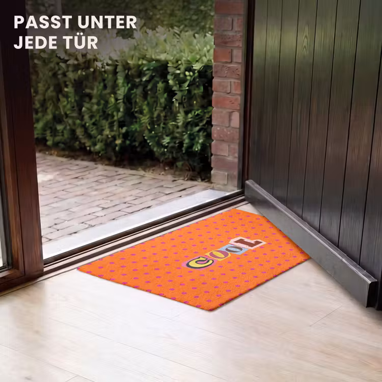 Fußmatte - Cool - Punkte - Orange — 7