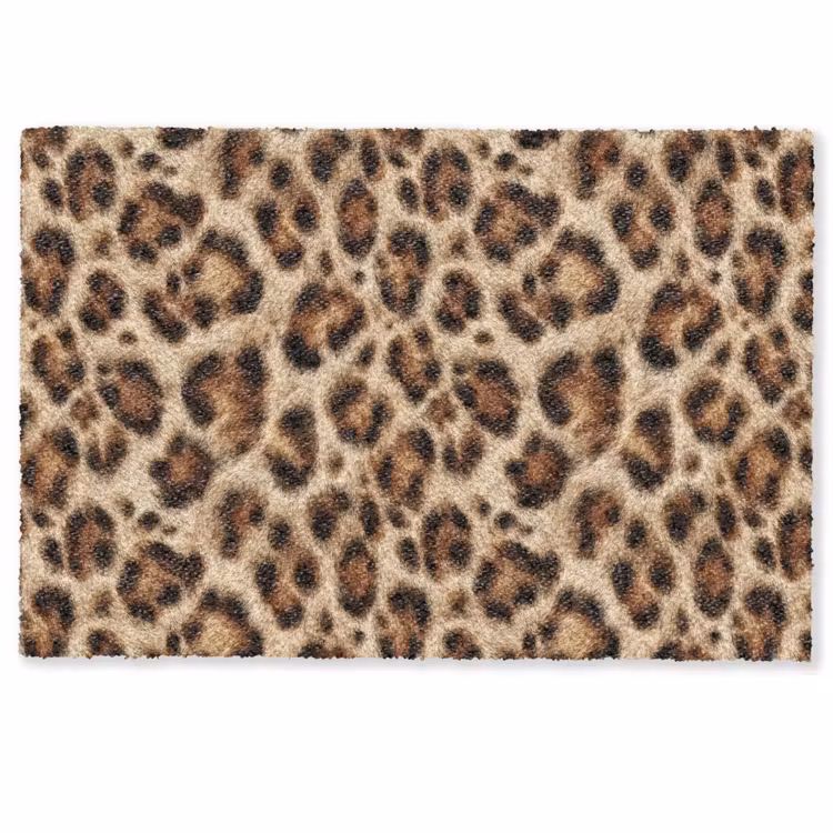Fußmatte - Leopard – Braun – Fell — 1