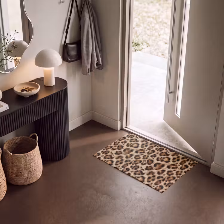 Fußmatte - Leopard – Braun – Fell — 8