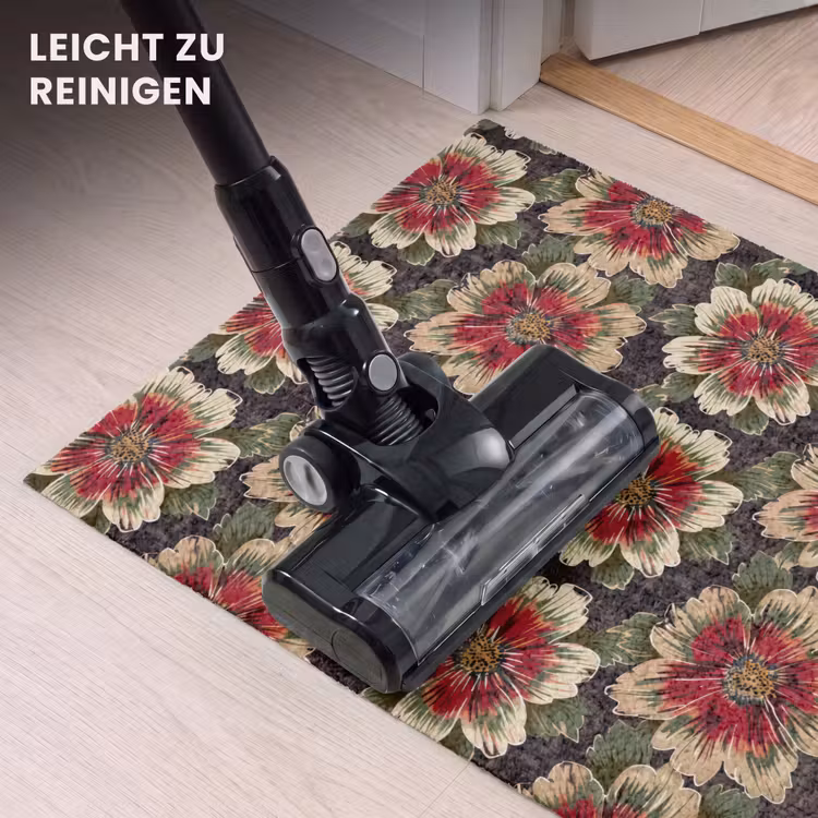 Fußmatte - Blumen - Klassisch - Muster - Rot — 9