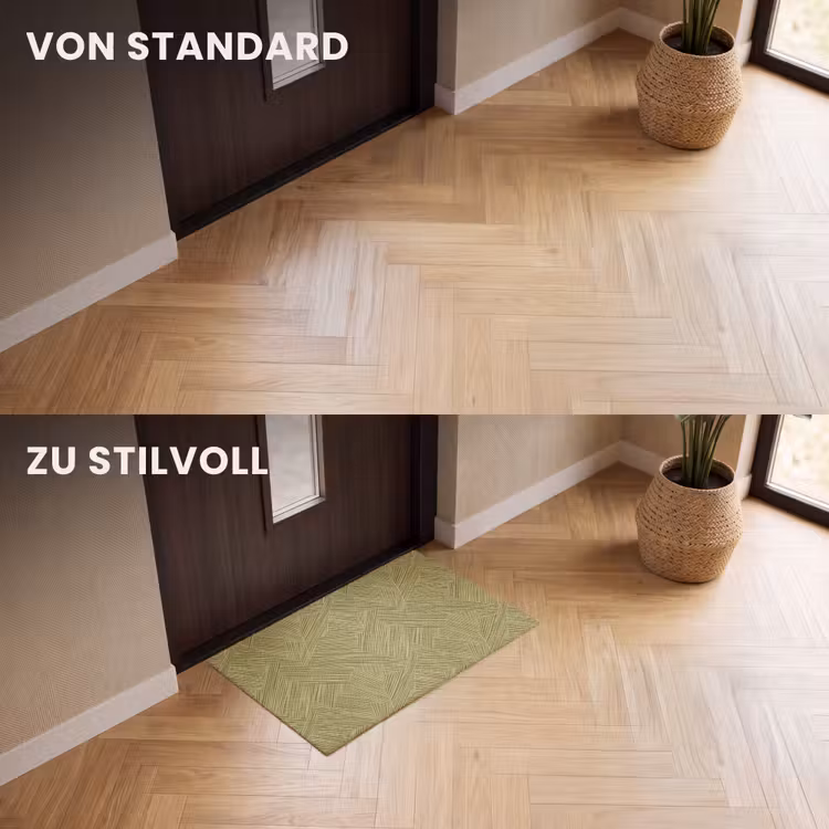 Fußmatte - Abstrakt - Modern - Grün — 3