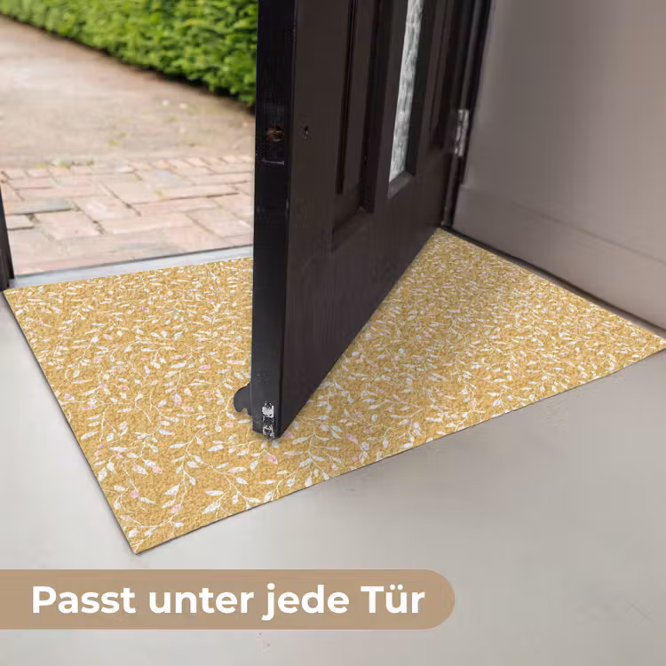 Fußmatte - Äste - Muster - Ocker — 7