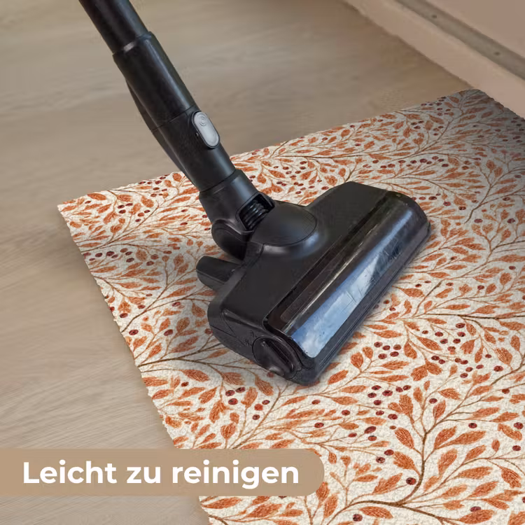 Fußmatte - Blätter – Botanisch – Terrakotta — 9