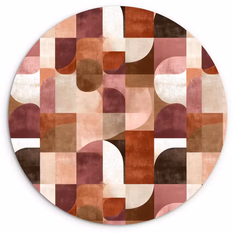 Forexbild Rund - Geometrie - Modern - Retro — 1