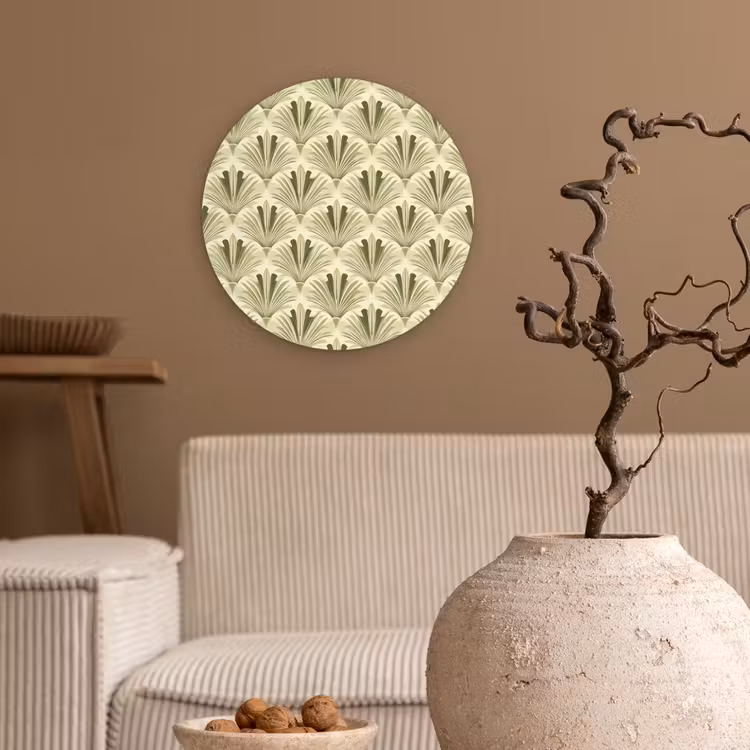 Forexbild Rund - Klassisch - Ventilator - Grün — 2