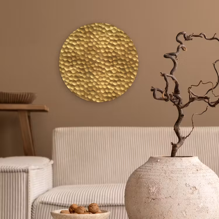 Forexbild Rund - Metall - Dynamisch - Gold — 2