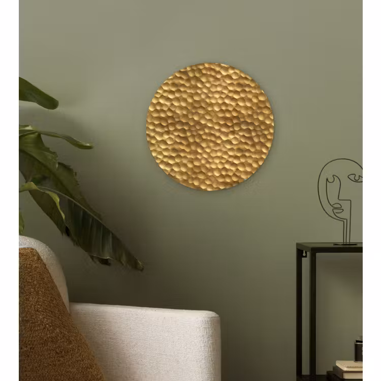 Forexbild Rund - Metall - Dynamisch - Gold — 3