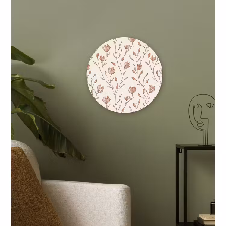 Forexbild Rund - Muster - Klassisch - Rosa — 3