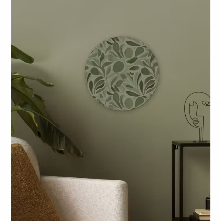 Forexbild Rund - Serene - Blätter - Grün — 3
