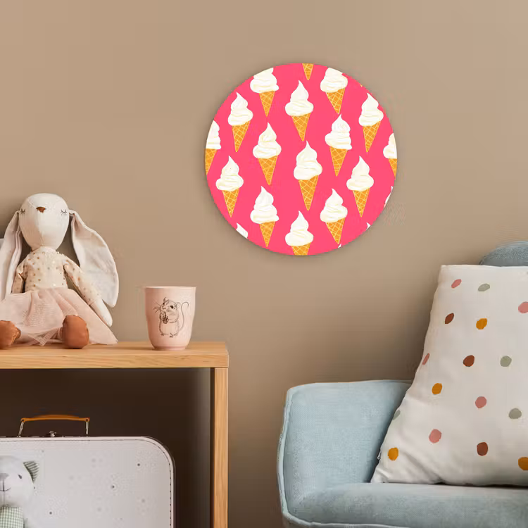 Forexbild Rund - Softeis - Hornisse - Rosa — 5