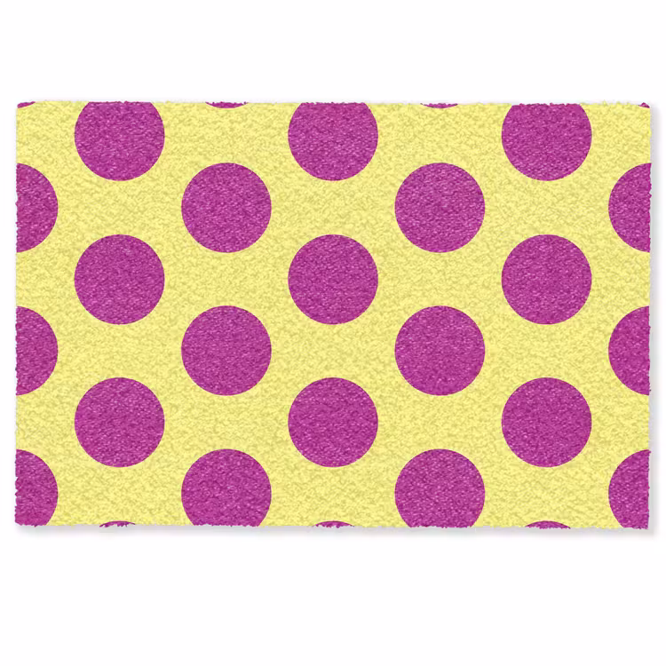Fußmatte - Dots - Klassisch - Gelb — 1